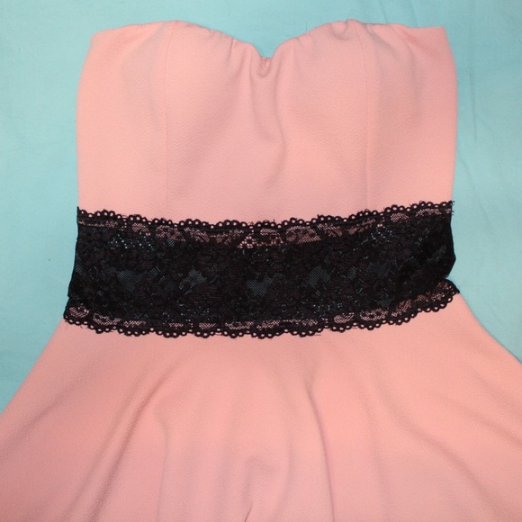 WILD DAISY Girls Strapless Sweetheart Flare Dress - Picture 3 of 8